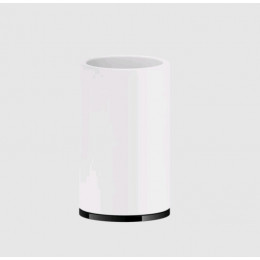 Стакан, Gessi, Inciso, шгв 75*75*127, цвет-белый/Black Metal PVD