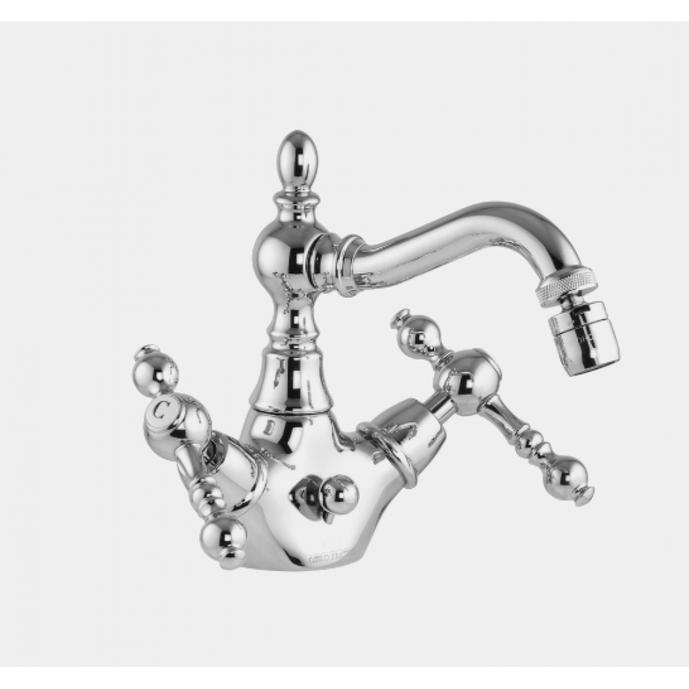 Смеситель для биде, Fima Carlo Frattini, Epoque, цвет-античная бронза