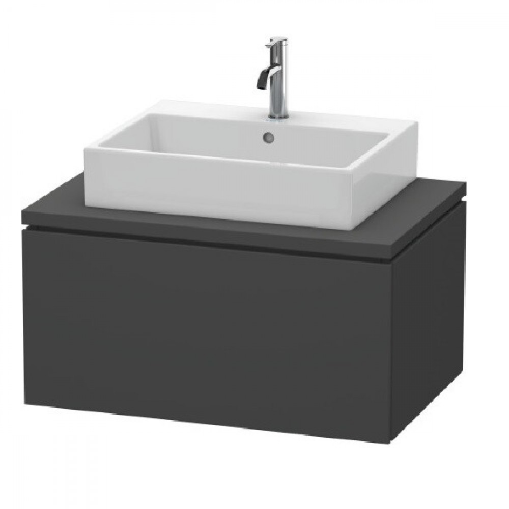 Тумба под раковину, Duravit, L-Cube, шгв 820*547*400, раковина-необходимо заказать, цвет-графит матовый