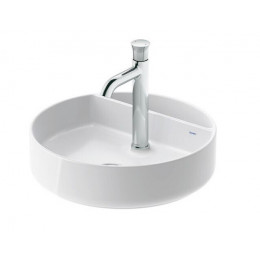Раковина, Duravit, Bento Starck Box, шгв 460*460*140, отверстия для смесителя-1, HygieneGlaze, цвет-белый шелковисто-матовый (White Satin Matt)