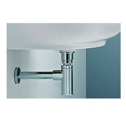 Сифон, CIELO, для раковины, бутылочный, 1 1/4", цвет-хром