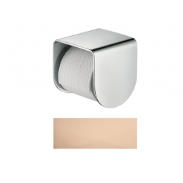 Бумагодержатель, Axor, Axor Universal Softsquare, шгв 125*136*135, цвет-шлифованное красное золото