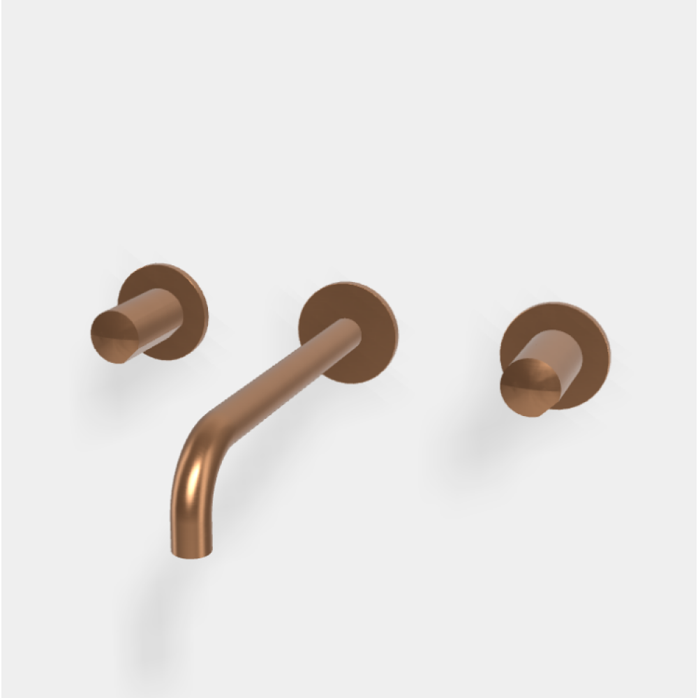 Смеситель для раковины, Fima Carlo Frattini, So, цвет-бронза брашированная янтарная