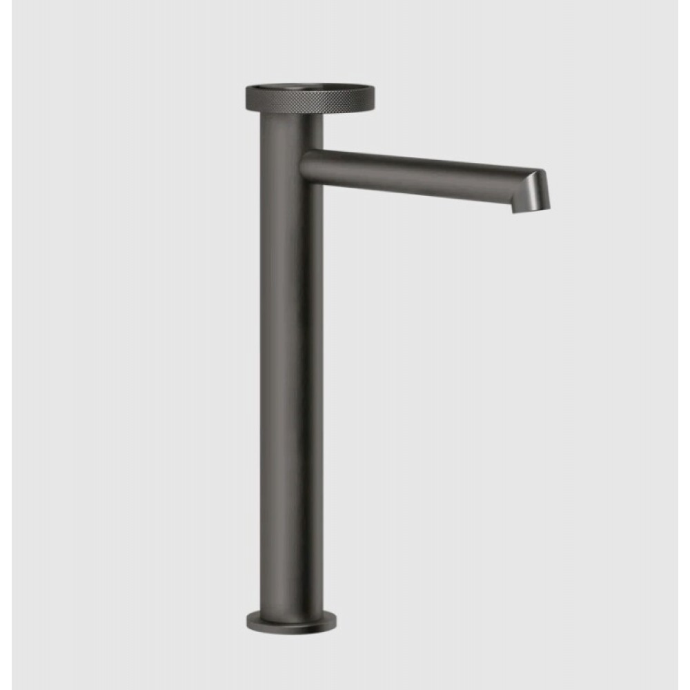Смеситель для раковины, Gessi, Anello, цвет-Black Metal Brushed PVD