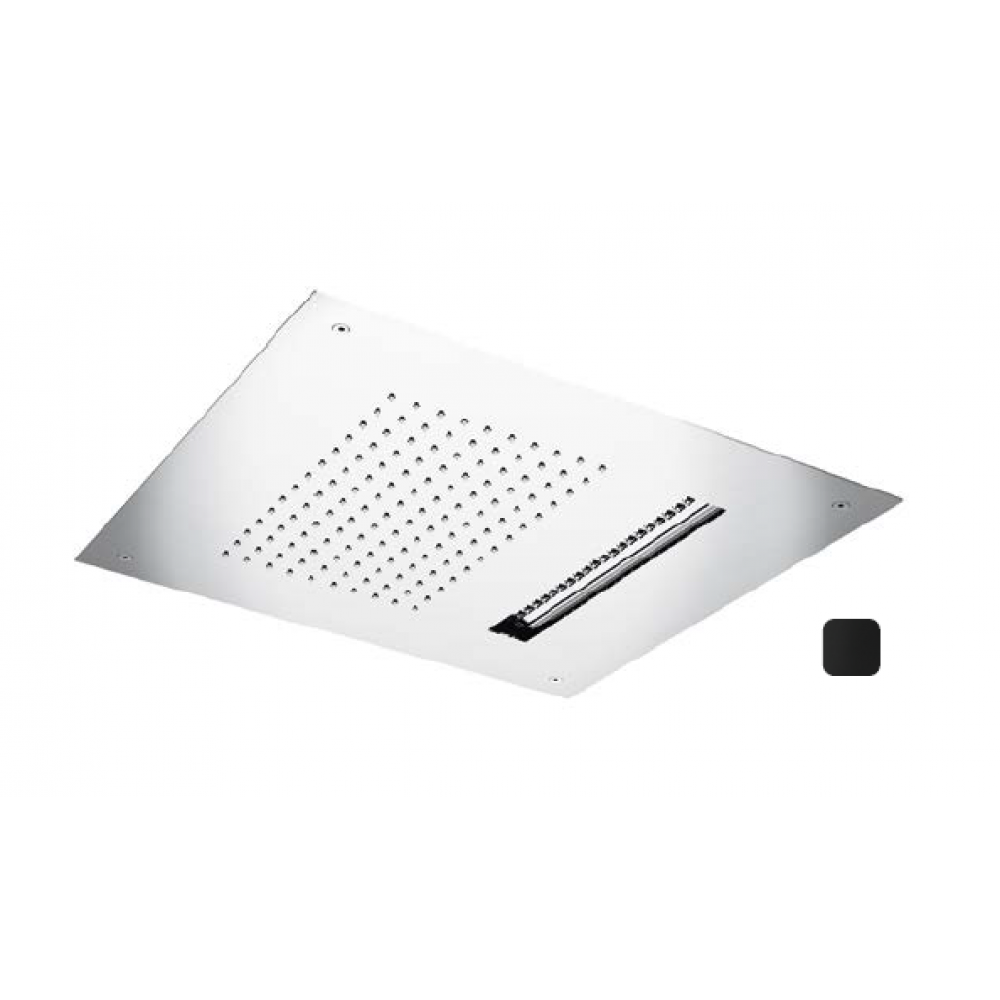 Верхний душ, Almar, Built-in head showers, 498*498, цвет-черный матовый (Товар заказной, возврату не подлежит)