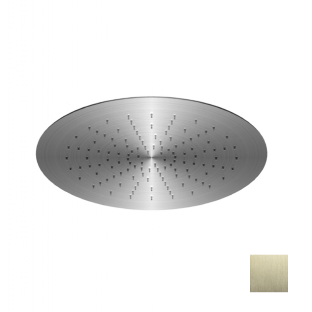 Верхний душ, Ritmonio, 340*340, цвет-Brushed Champagne Stainless Steel PVD
