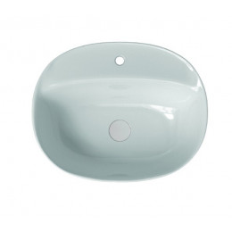 Раковина, Scarabeo, Skinny, шгв 500*400*150, отверстия для смесителя-1, цвет-Lime