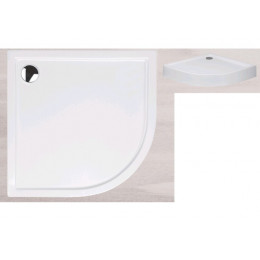 Душевой поддон, Huppe, Streamline, моноблок, шгв 900*900*120, цвет-белый