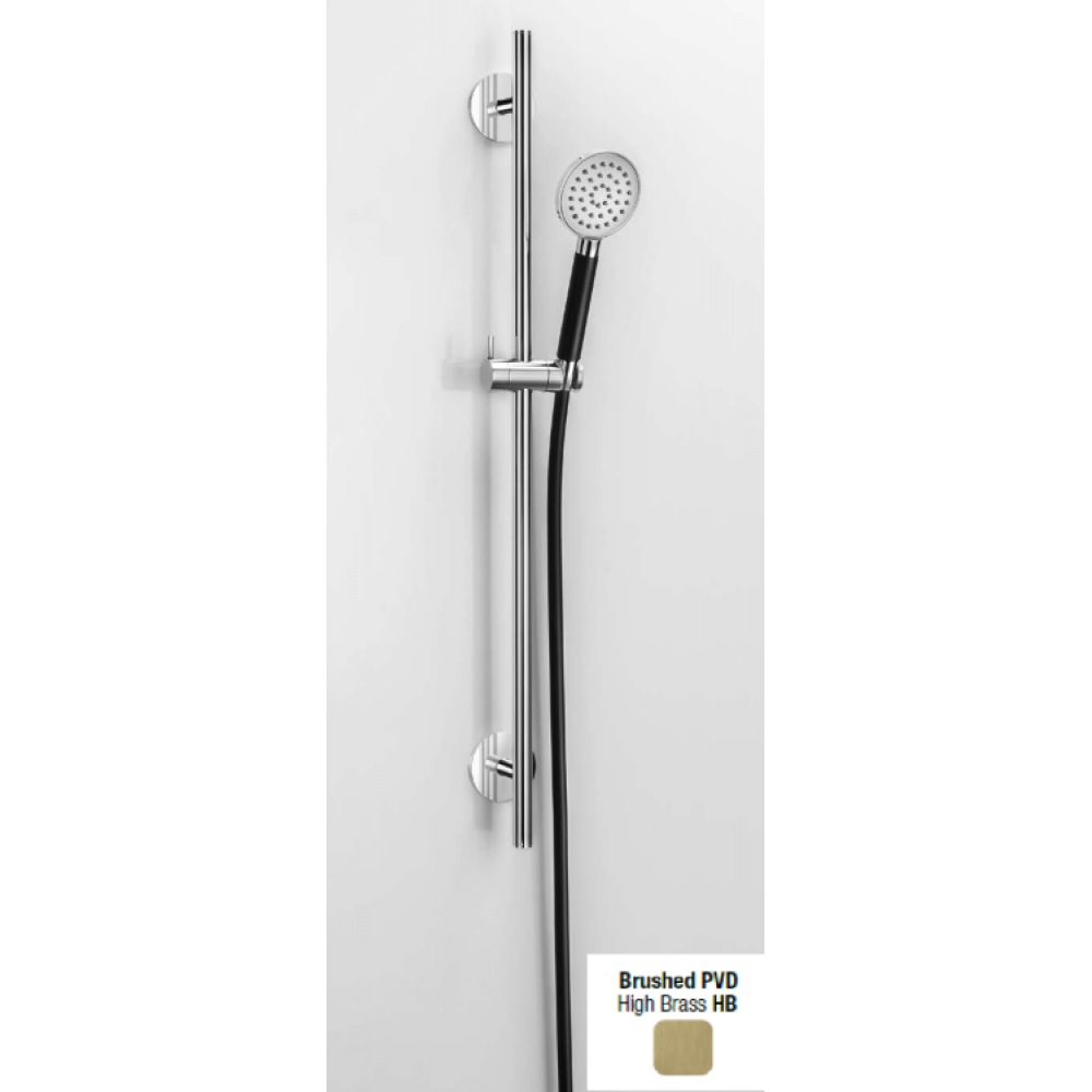 Душевой гарнитур, Almar, Sliding Rails set, 90*224, цвет-High Brass Brushed PVD (Товар заказной, возврату не подлежит)