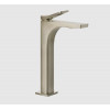 Смеситель для раковины, Gessi, Rilievo, цвет-Finox Brushed Nickel