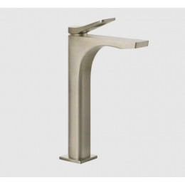 Смеситель для раковины, Gessi, Rilievo, цвет-Finox Brushed Nickel