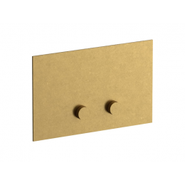Клавиша смыва, Fantini, для унитаза, шгв 245*4*155, цвет-Pure Brass PVD
