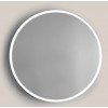 Зеркало, Bertocci, Design, круглое, шв 900*900, с подсветкой, цвет рамы-белый матовый