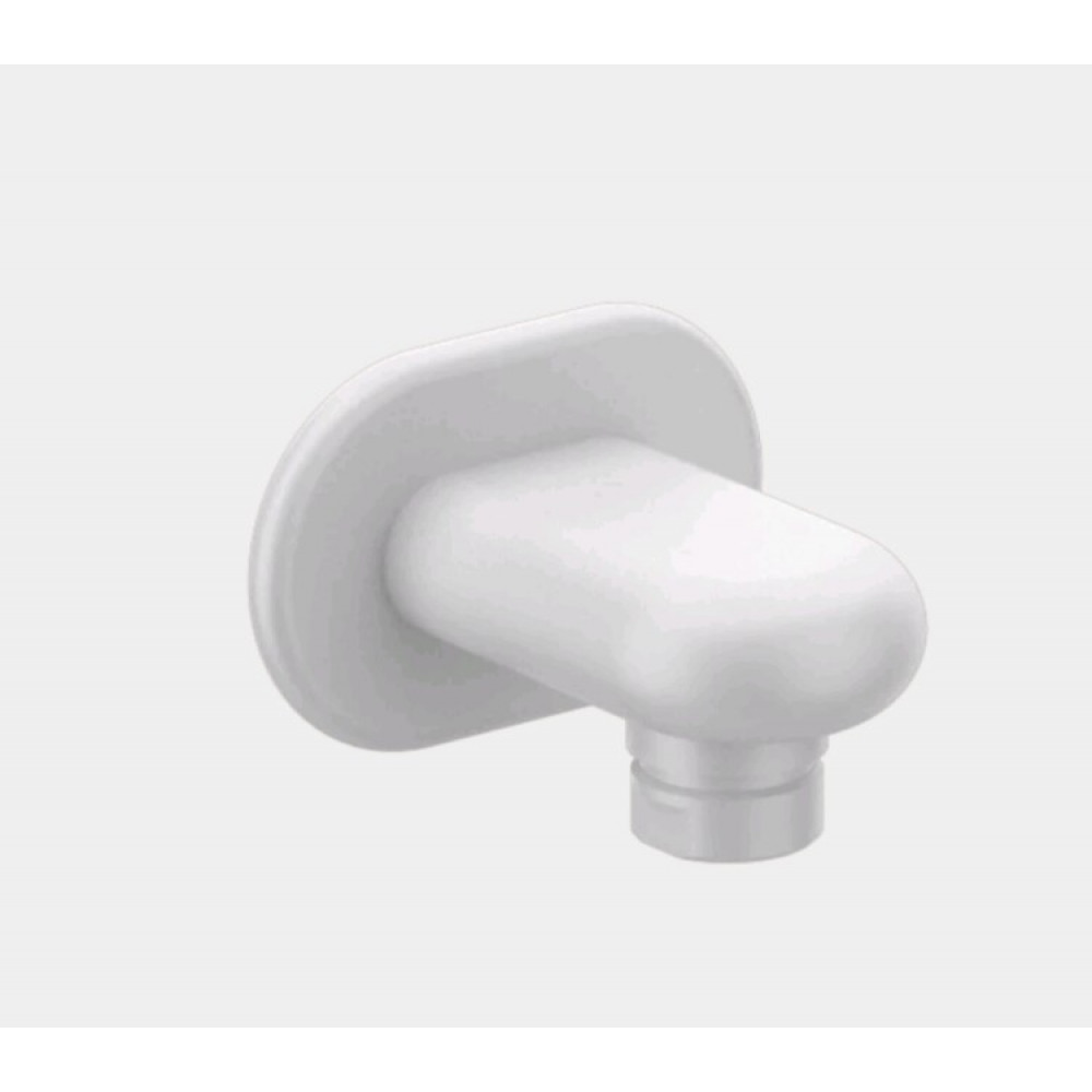 Шланговое подсоединение, Gessi, Goссia, цвет-белый матовый (Matt White, Bianco Opaco)