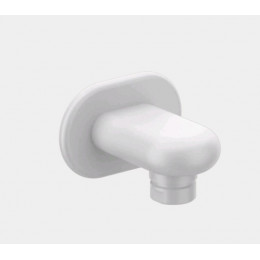 Шланговое подсоединение, Gessi, Goссia, цвет-белый матовый (Matt White, Bianco Opaco)