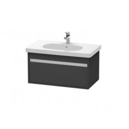Тумба под раковину, Duravit, Ketho, шгв 800*455*410, раковина-необходимо заказать, цвет-графит матовый