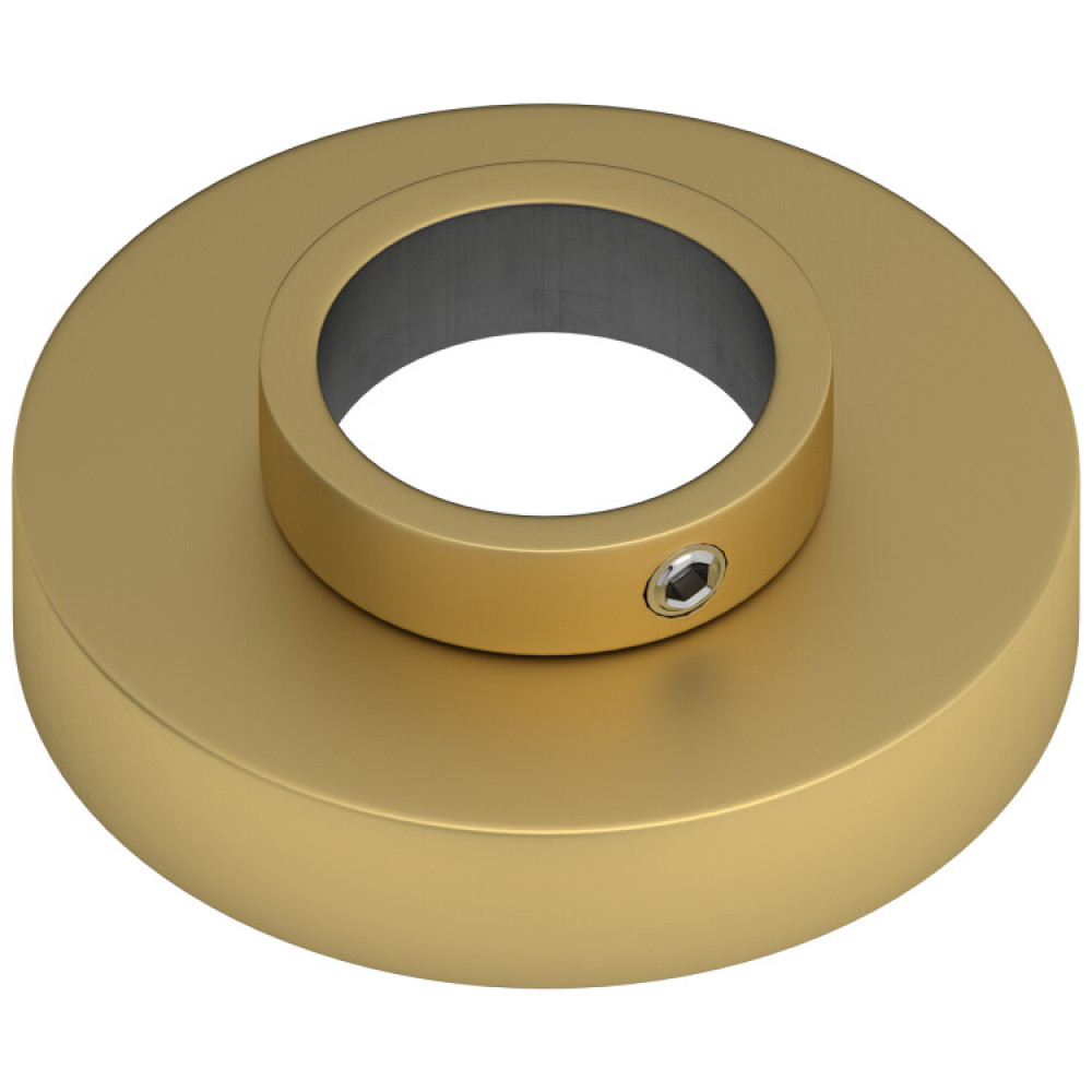 Отражатель, Сунержа, TUBE, материал-нержавеющая сталь, диаметр внутренний-1/2" (21.7 мм), цвет-золото матовое