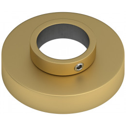 Отражатель, Сунержа, TUBE, материал-нержавеющая сталь, диаметр внутренний-1/2" (21.7 мм), цвет-золото матовое