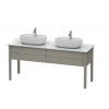 Тумба для консоли, Duravit, Luv, шгв 1783*570*743, раковина-необходимо заказать, цвет-каменно-серый шелковисто-матовый