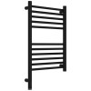 Полотенцесушитель, Сунержа, Богема 3.1, прямая, шгв 432*74*724, нижнее слева, МЭМ, цвет-чёрный матовый
