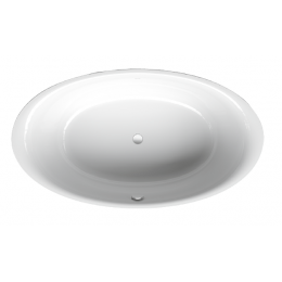 Ванна, Bette, BetteEve Oval, шгв 1800*1000*450, BetteGlasur® Plus, цвет-белый