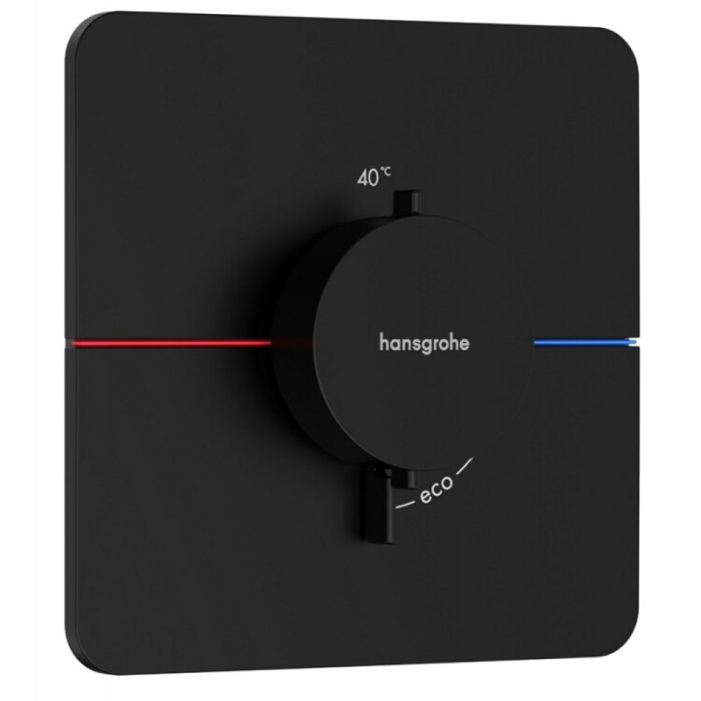 Смеситель для душа, Hansgrohe, ShowerSelect Comfort Q, цвет-черный матовый