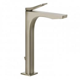 Смеситель для раковины, Gessi, Rilievo, цвет-Finox Brushed Nickel