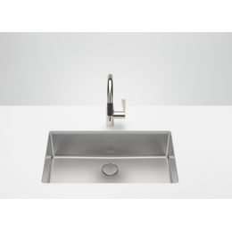 Мойка, Dornbracht, шгв 750*440*215, отверстия для смесителя-отсутствуют, цвет-сталь