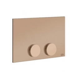 Клавиша смыва, Gessi, Anello, для унитаза, шгв 215*12*145, цвет-Copper PVD