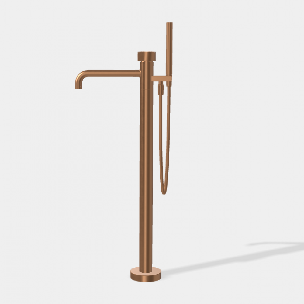 Смеситель для ванны и душа, Fima Carlo Frattini, So, цвет-бронза брашированная янтарная