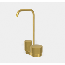 Смеситель для раковины, Fima Carlo Frattini, So, цвет-золото брашированное