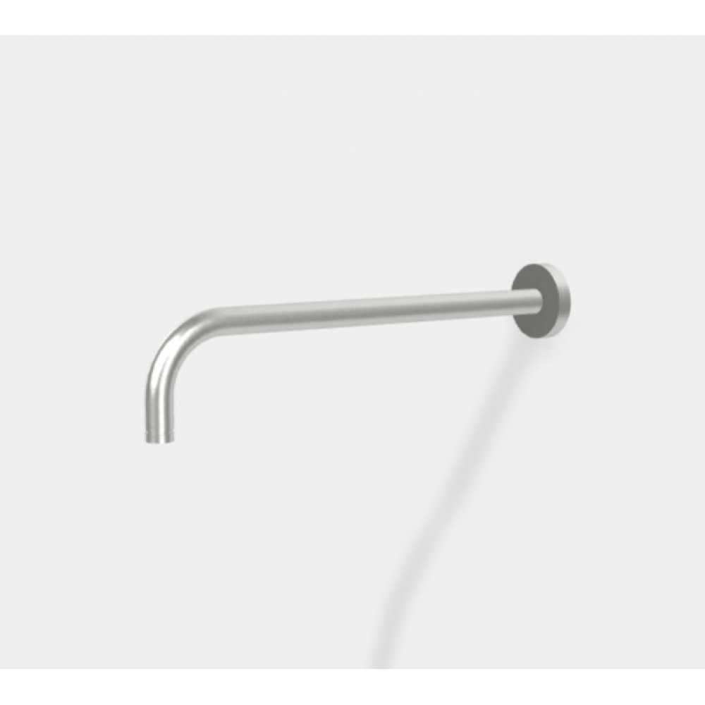 Держатель верхнего душа, Fima Carlo Frattini, Spillo Steel, цвет-нержавеющая сталь