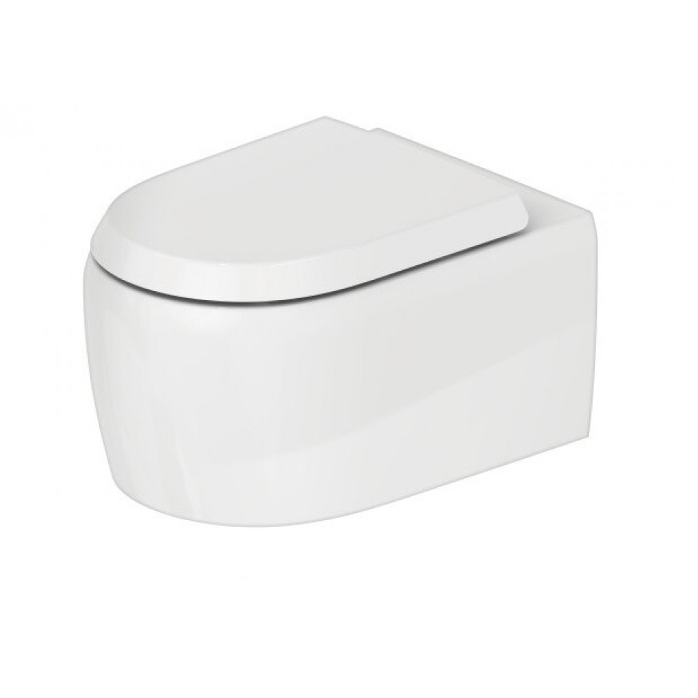 Унитаз, Duravit, Qatego, подвесной, шгв 380*570*360, цвет-альпийский белый