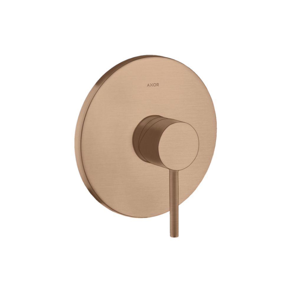 Смеситель для душа, Hansgrohe, Axor Starck, цвет-шлифованное красное золото