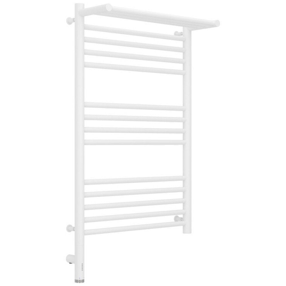 Полотенцесушитель, Сунержа, Богема 3.0, с 1 полкой, шгв 532*214*924, нижнее слева, МЭМ, цвет-белый матовый