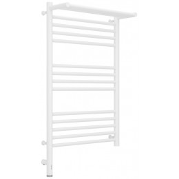 Полотенцесушитель, Сунержа, Богема 3.0, с 1 полкой, шгв 532*214*924, нижнее слева, МЭМ, цвет-белый матовый