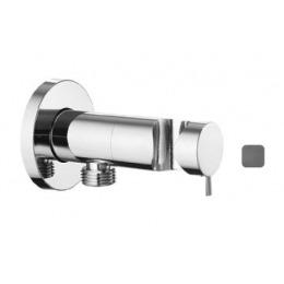 Шланговое подсоединение, Almar, Shut Off, цвет-Gun Metal Brushed PVD (Товар заказной, возврату не подлежит)