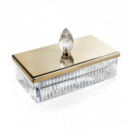 Контейнер, 3SC, Elegance, настольный, шгв 230*125*70, цвет-золото матовое