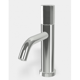 Смеситель для раковины, Fima Carlo Frattini, Spillo Tech, V COLLECTION, цвет-никель брашированный