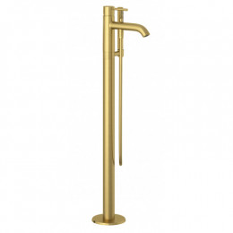 Смеситель для ванны и душа, Kludi, BOZZ, цвет-золото брашированное