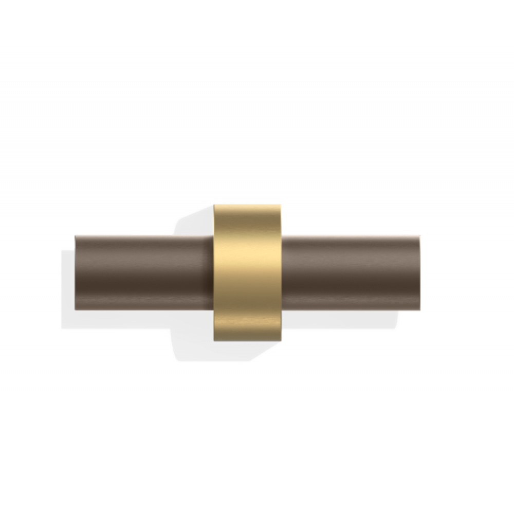 Крючок, Decor Walther, Century, шгв 100*84*40, цвет-бронза темная/золото матовое