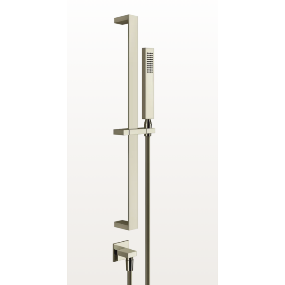 Душевой гарнитур, Gessi, Rettangolo shower, 35*205, цвет-Nickel PVD