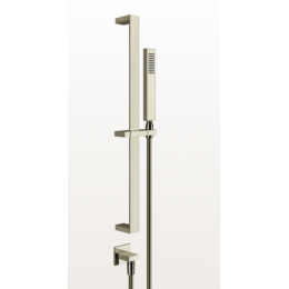Душевой гарнитур, Gessi, Rettangolo shower, 35*205, цвет-Nickel PVD
