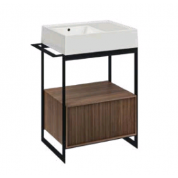 Ящик, Scarabeo, Solid, шгв 590*435*300, для консоли, цвет-Noce Canaletto Cannettato