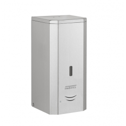 Дозатор для жидкого мыла, Mediclinics, шгв 110*120*240, цвет дозатора-сталь глянцевая