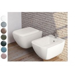 Унитаз, CIELO, Shui Comfort, подвесной, шгв 375*550*375, цвет-Talco