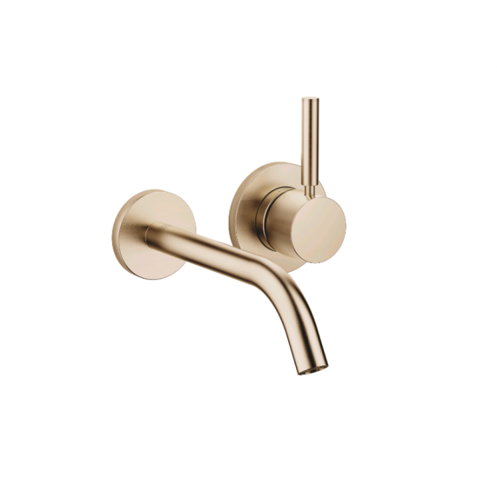 Смеситель для раковины, Dornbracht, Meta, цвет-золото светлое сатинированное (Light Gold Satin)