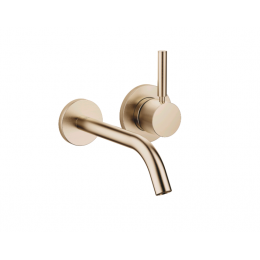 Смеситель для раковины, Dornbracht, Meta, цвет-золото светлое сатинированное (Light Gold Satin)