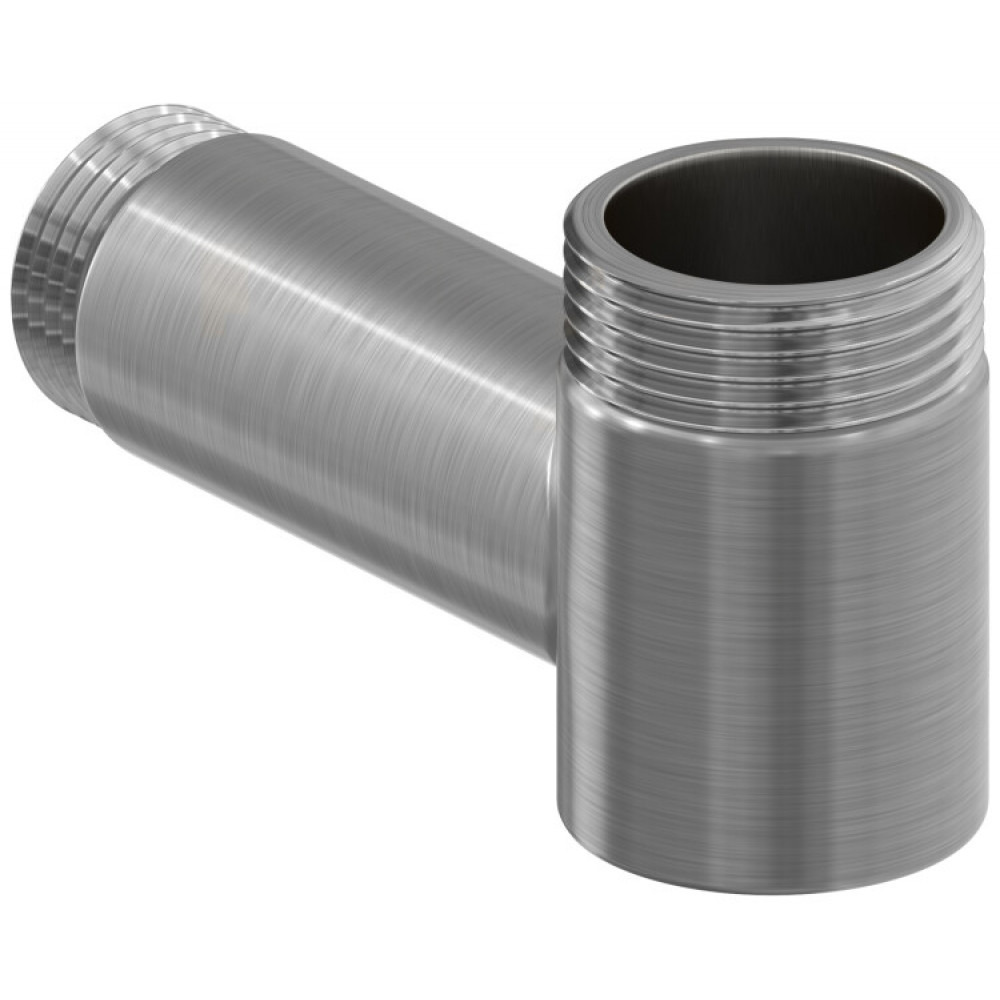 Уголок, Сунержа, переходной, НР G 1" / НР G 3/4", цвет-сатин