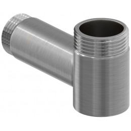 Уголок, Сунержа, переходной, НР G 1" / НР G 3/4", цвет-сатин